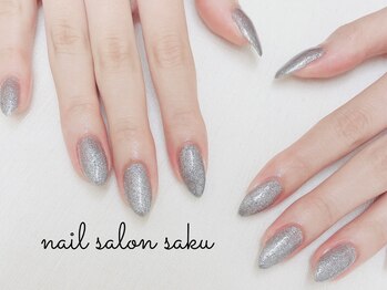 サク(saku)/ラメ/ワンカラー