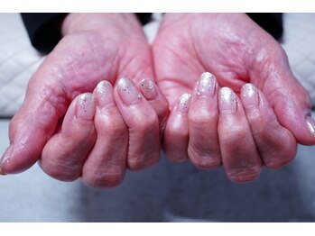 プチリリィ(Petit Lily)/シルバーラメグラデーション