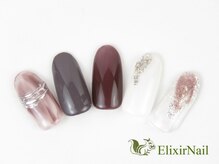 エリクサーネイル 神田(Elixir Nail)/シンプル/クーポン使用