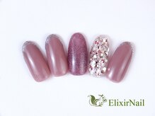 エリクサーネイル 五反田(Elixir Nail)/定額a シンプル／クーポン使用