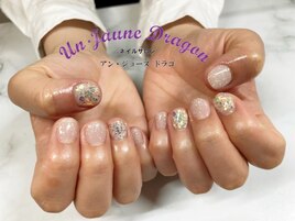 【自爪ネイル】シンプルネイル