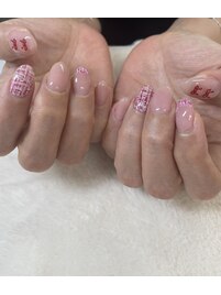 ツイードネイル