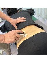 あさひ接骨院 鍼灸院/腰にハイボルト電療☆