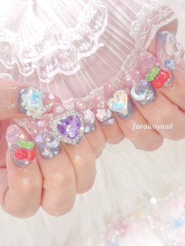 ファラウェイネイル(Faraway nail)/ゆめかわネイル☆持ち込み◎