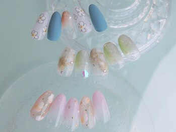 dear days nailの写真/【★豊富な定額コース★】ライフスタイルに合わせて選択可能な定額デザインで毎月のネイルを楽しく♪