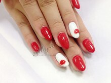 ネイルサロン ビューティーマジック 川口店/ 唇ネイル　3Ｄ