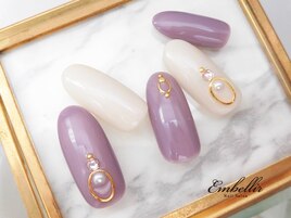 (1041)アクセサリー風ネイル