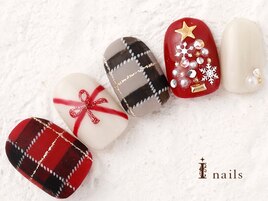 クリスマスネイル　11500円