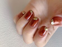 ネイルズ ララ(nails Lala)/ブラウン。