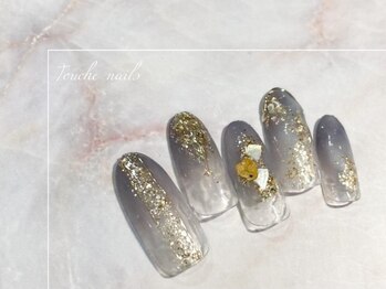 トゥーシェネイルズ 上中野店(Touche’nails)/シンプルネイル