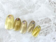 フリープ(freep)/8月月替わりネイル 春 夏 秋 冬