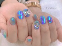 カラーズ ブルー 渋谷店(color's blue)/うるうるネイル ¥8,500