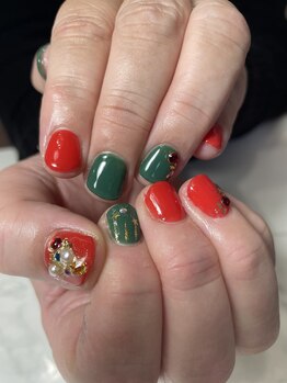 プライベートネイルサロン スイート(Sweet)/クリスマスネイル