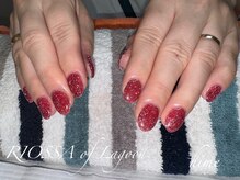 リオッサ オブ ラグーン(RIOSSA of Lagoon)/フラッシュ×キラキラネイル