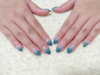 エルピス/グラデーション先端ラメフレンチ