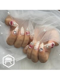 さくらんぼネイル