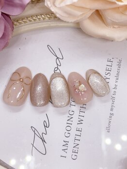 イーアイ ネイルズ(E.I Nail's)/リボンゴールド