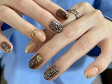 アンドネイル(+ and Nail)/持ち込み/ツイード/冬