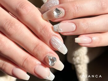 ビアンカマーレ 中野店(Bianca mare)の写真/シンプルからゴージャスまで☆お好きな価格で素敵な指先に♪【¥6500・¥7000・¥7500・¥8500・¥10000】