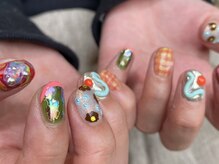 カーティシーネイルズ(curtisii NAILS)/春ポップ