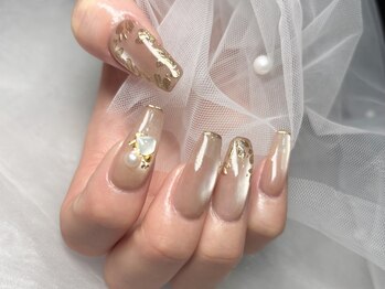 マーマ 八戸ノ里店(murmur)の写真/カラーもデザインも豊富で大満足の仕上がりに☆理想の美爪はフォルムにあり◎定額で毎月通いやすい！