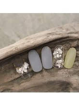 ノエム ネイルサロン(NOEM)/フリンジシェルフラワー★