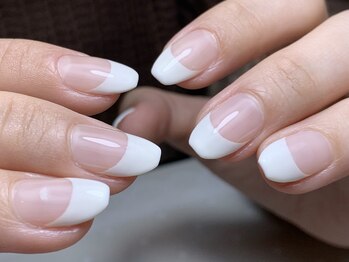 ネイルサロン プール ヴー(Nail Salon Pour Vous)/【シンプル】フレンチネイル