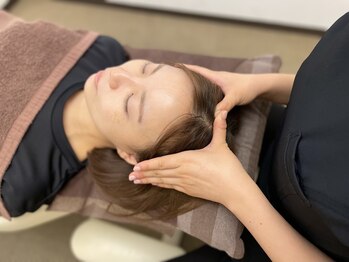 骨盤ストレッチ整体 b/5.整体　姿勢（猫背）矯正