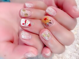 #Xmas#トナカイ#雪だるま