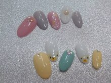 ネイルサロン ガーデン(Nail Salon Garden)/ワンカラー　春ネイル