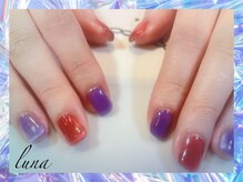 ネイルアンドまつ毛エクステ ルーナ 八王子店/☆秋のマグネットネイル☆