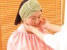 【乾燥肌にも】韓美よもぎ蒸し×お顔、上半身トリートメント☆小顔×美肌効果
