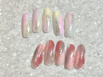 シー 柏店(Shee)/2~3色塗りかけ&ラメがけ5500円