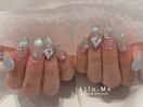 水色マグネット(staff:mai)