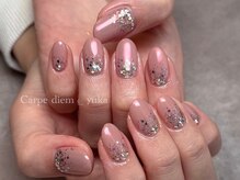 カルペ ディエム(Carpe diem)/下からからじゅわっとラメグラデ