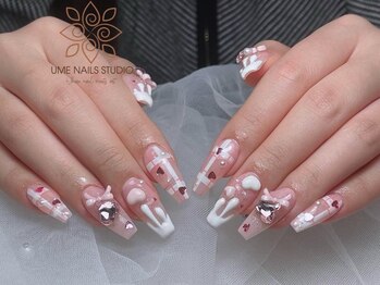 ウメネイルスタジオ(UME NAIL STUDIO)/* 長 さだしやり放題×つけ放題