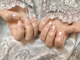 ミラーワンカラーネイル♪