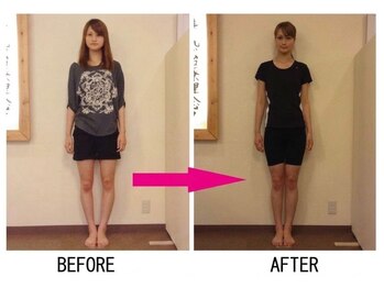 ローズ ド ナチュール(Rose de Nature)の写真/軸が整う心地よさ♪身体とお顔の歪みを解消し、小顔で美しい本来の姿勢へ。疲れない身体づくりを応援◎
