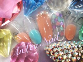 ハートホロネイル