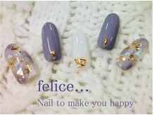 ネイルサロン フェリーチェ(felice)/【定額ネイル】¥7150