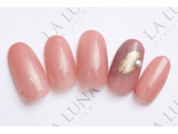 ラルナ ネイルアンドアイラッシュサロン(LA LUNA nail & eyelash salon)/22年11月12月◇定額ナチュラル◇