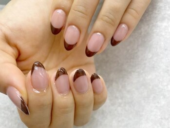 リベレ 福島店(LIBELLE)/フレンチ/カラーフレンチ/秋冬