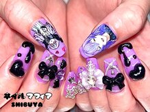 ネイルマフィア 渋谷(NAIL MAFIA)/推しネイル/キャラクターネイル