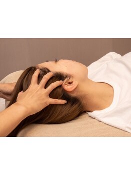 ヘッドスパで癒されたい