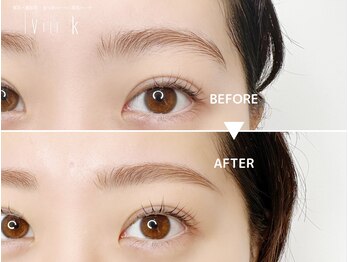 ルヴィーク 恵比寿店(lviii k)/眉毛×まつ毛パーマセット￥9900