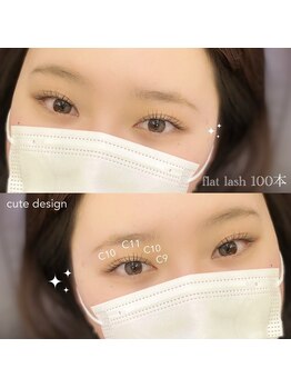 ワンドット 長崎店(One.)/◎flat lash 100本◎