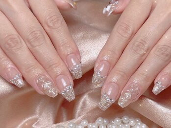 シーアンドビーネイル(C&B Nail)/持ち込みデザイン【ツイード】