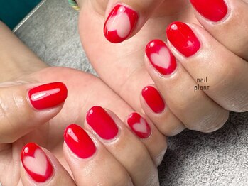 ネイル プラント(nail plant)/ハートくり抜き