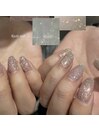 キラキラ☆フラッシュネイル