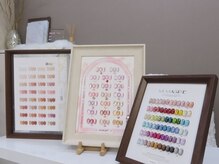 ジェム ギンザ(GEM GINZA)の雰囲気（ネイルメニューもご用意しております。肌馴染み色多数あります。）